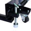Élévateur pneumatique pneumatique 1000 lb Table élévatrice de capacité pour VTT / motocyclette mobile, vérin manuel / pneumatique robuste avec rampe amovible