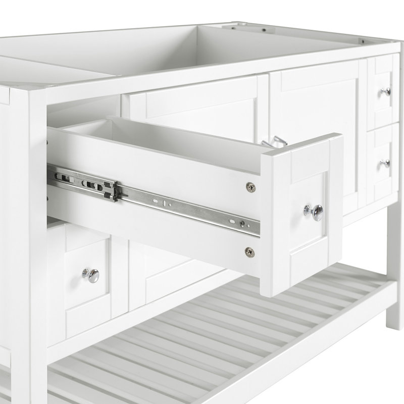 Ensemble de meuble-lavabo 2 pièces Alaterre Furniture Bennet, Blanc