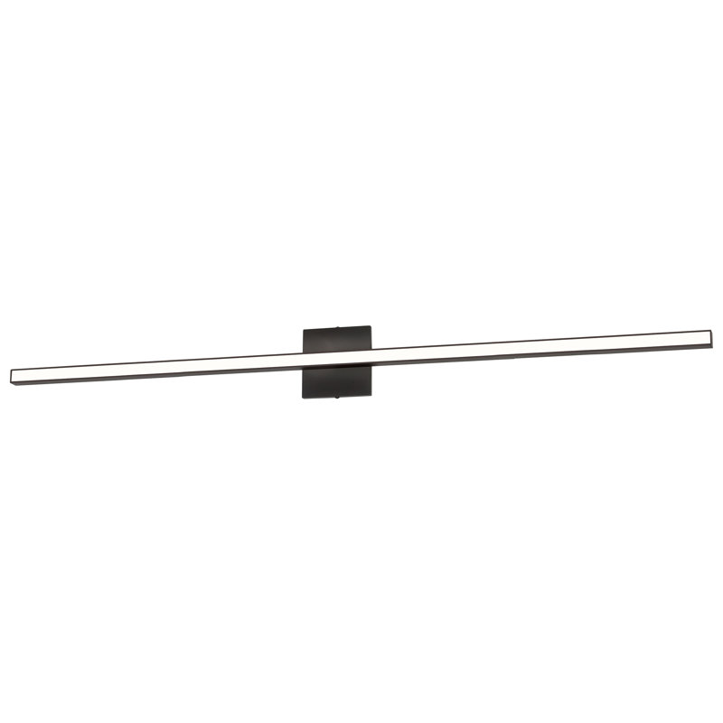 Arnitha Dimmable LED Bath Bar, Black