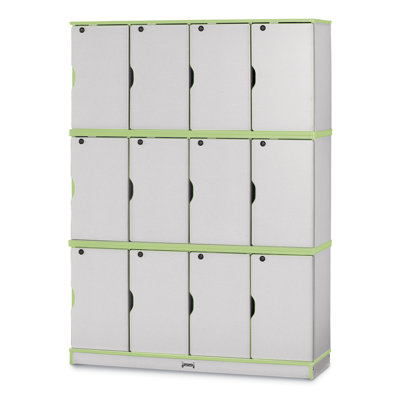 Rainbow Accents Stacking Lockable Lockers