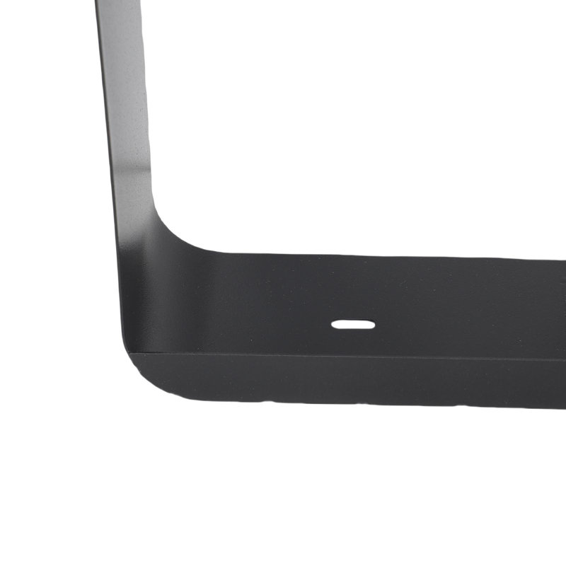 Metal Wall Bathroom Shelves, Black, 2