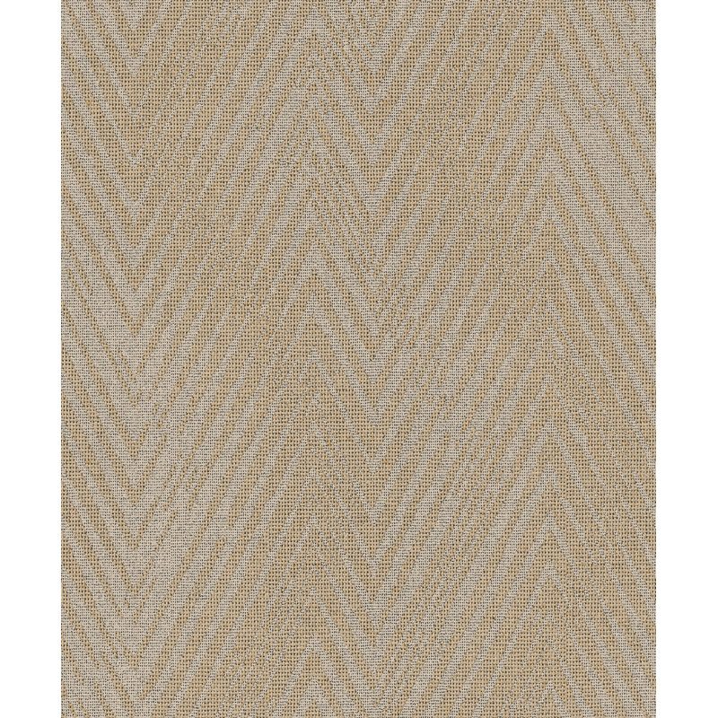 Utopia Collection Herringbone Weave Wallpaper Roll, Bronze