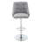 Annasha Swivel Upholstered Adjustable Height Counter Stool with Metal Frame-975498624