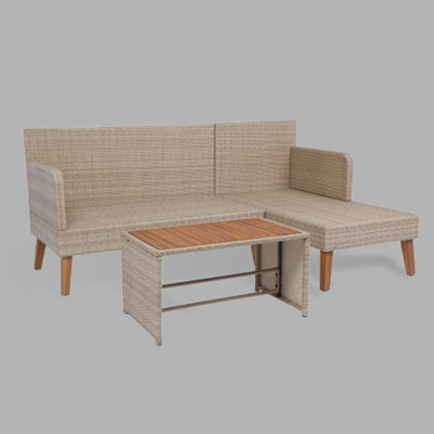 Gray wicker Outdoor Patio sofas