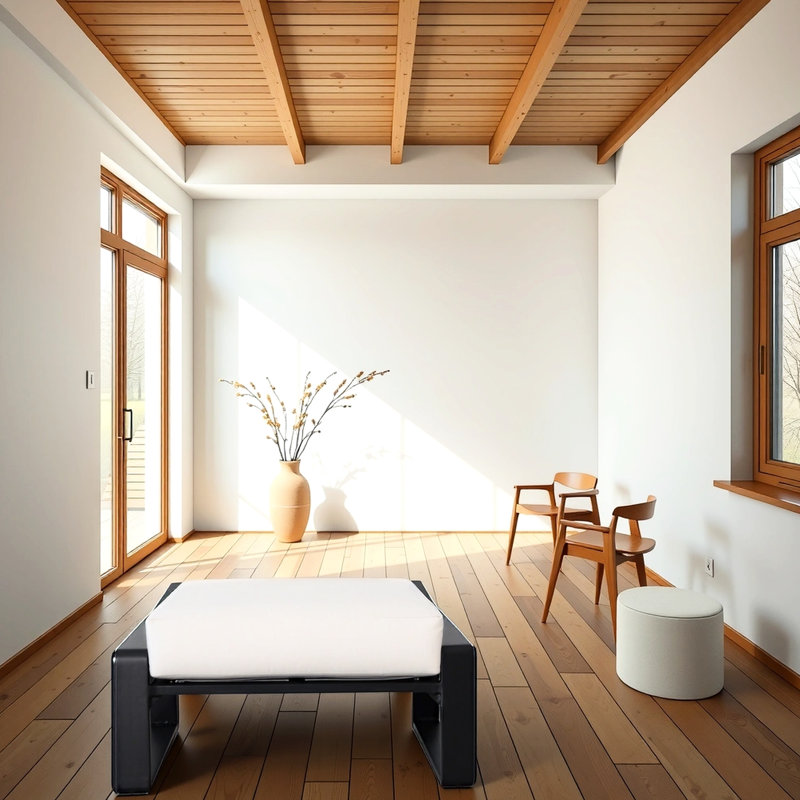 2 repose-pieds avec rembourrage brun - accessoire fonctionnel beige et pratique léger