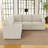Aubade Storage L-Shaped Modular Sofa Set With Pull-Out Sofa Bed-2120586628