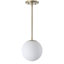 Luminaire suspendu en forme de globe à 1 lumière Jacere-36326162-115384712