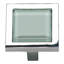 Spa 1 3/8" Length Square Knob-695653594
