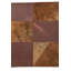 Tapis brun et marron Juliana