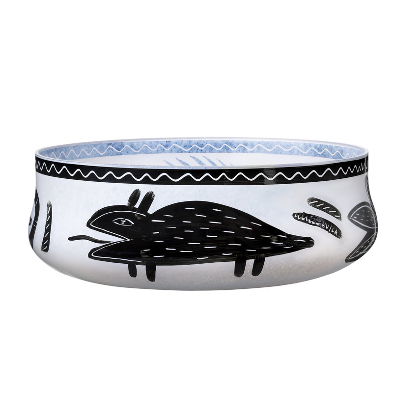Caramba Handmade Glass Decorative Bowl