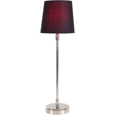 Ensemble de lampes de table en acier inoxydable 18 po Balee