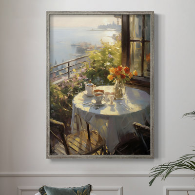 Reproduction encadrée FLORAL Series DCCLI - bois massif