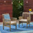 ACACIA DINING CHAIR,2PCS With 2 Cushions-1952155350
