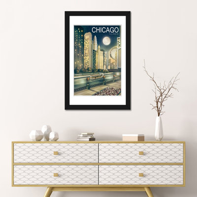 «Chicago II», impression sur toile