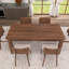 Grande table de salle à manger extensible pour la cuisine et la salle à manger-258485168