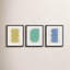Keyhole 4-6. Set Of 3 Painting by Lee Lessem-226582806-226582890