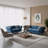 Selita 64.96" Velvet Loveseat Sofa With Nailhead-1242889125