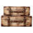 Ensemble de coffre 2 pièces style rétro en cuir old world map Prem