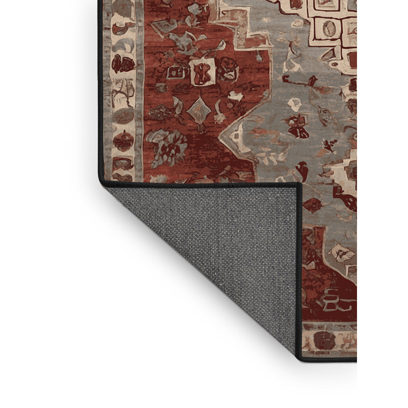 Tapis brun soyeux et moelleux, Tapis de couloir 2 pi x 4 pi