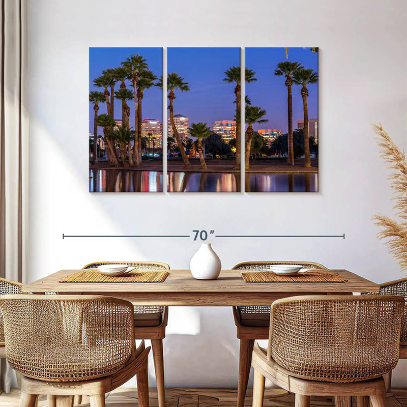 Nicci Night Palms In Phoenix, H 36 po x l 57 po