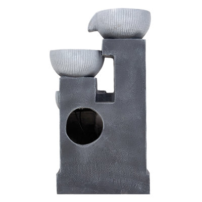 Weather Resistant Floor Fountain with Light