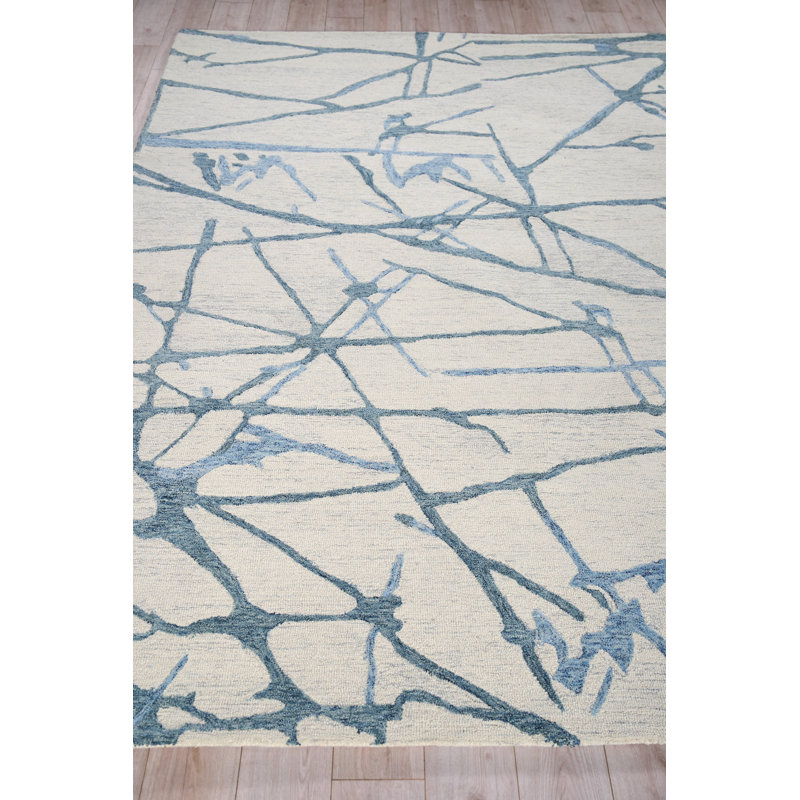 Mystic Wool Abstract Area Rug, Rectangle 14' x 18'
