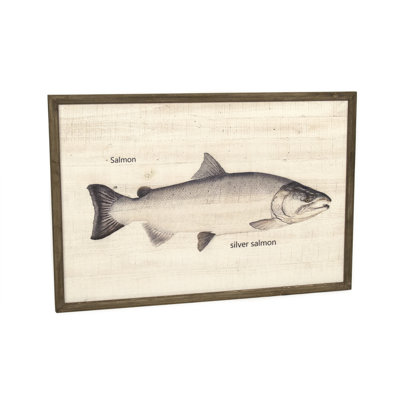 Silver Salmon Print