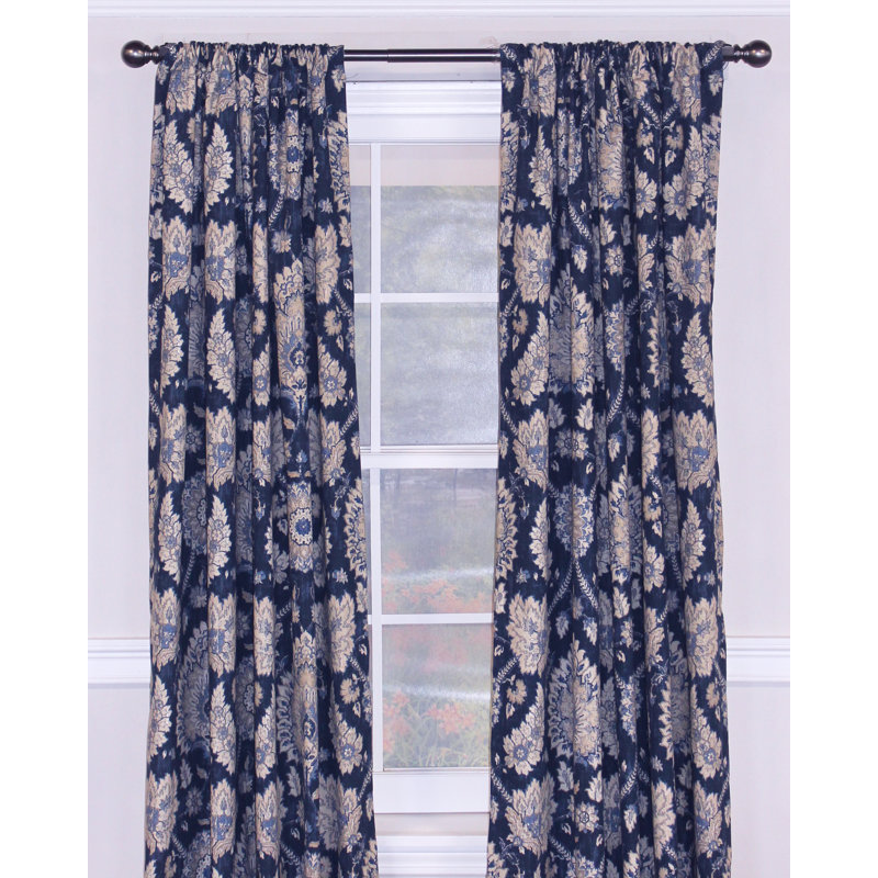 Paire de panneaux Wakeshire, Indigo, L 50 po x L 84 po