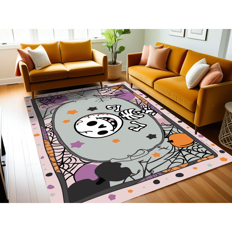 Tapis de Noël lavable The Holiday Aisle®, Rectangulaire 3 pi x 5 pi