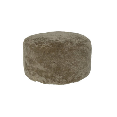  Shorn Curly Sheepskin Ottoman BUTTERSCOTCH