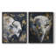 ANIMALS Series CXLVII - Reproduction encadrée de qualité supérieure - prête à être accrochée - aucun clou requis - aucun clou requis-369747397-369747405