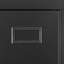 Armoire de rangement haute avec 2 portes et 4 cloisons pour séparer 5 espaces de rangement