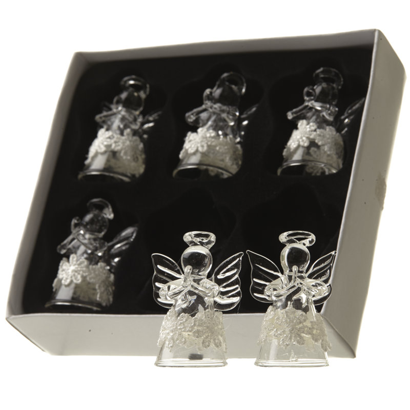 Mcdaniel 5cm Glass Hanging Figurine Ornament