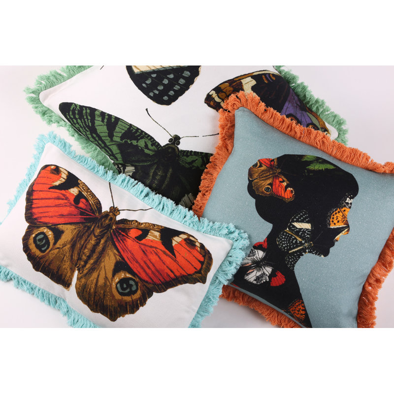 Housse et insert de coussin en coton Metamorphosis