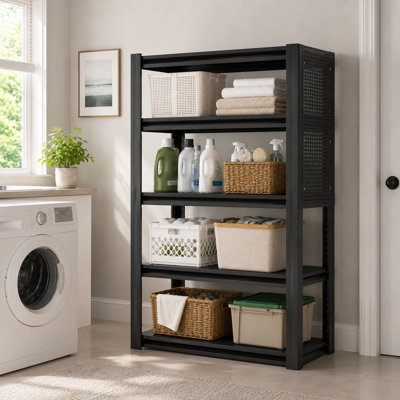Heavy Duty Metal Shelving - Adjustable Storage Rack For Garage,Pantry,Storage,Toolsheds, Warehouses