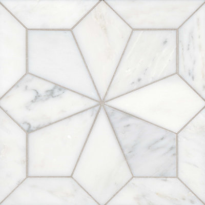 Blomma Marble Mosaic Tile