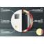 Huldar Glass Flat Wall Mirror