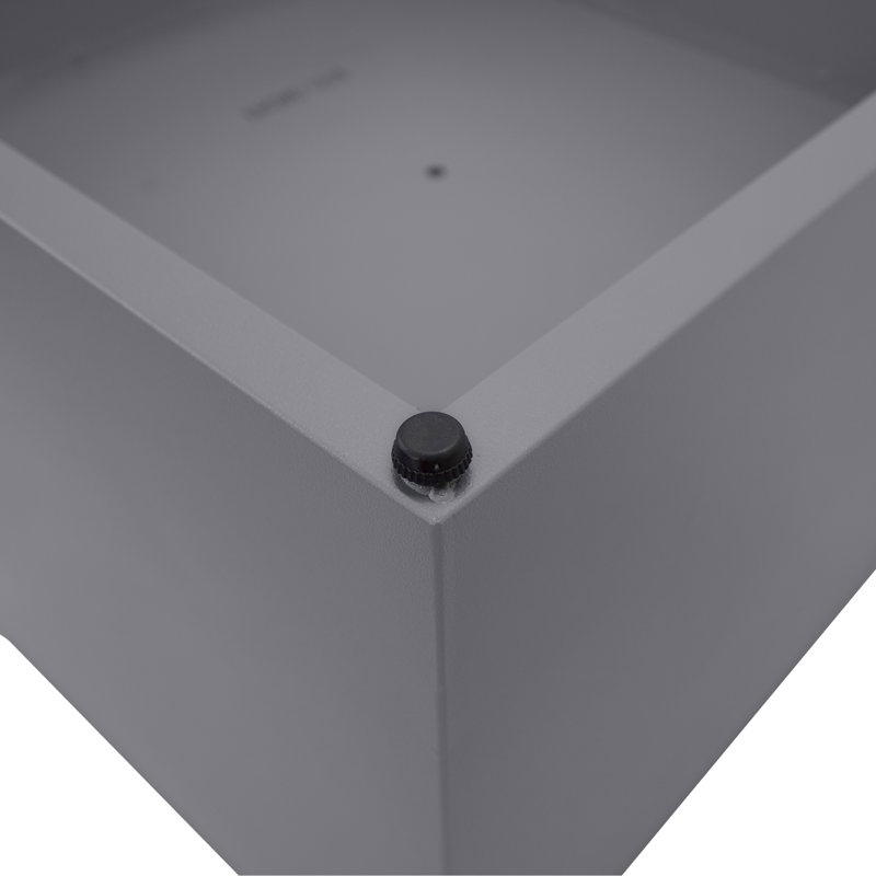 Kenelm Metal Planter Box, 16" H x 16" W x 16" D