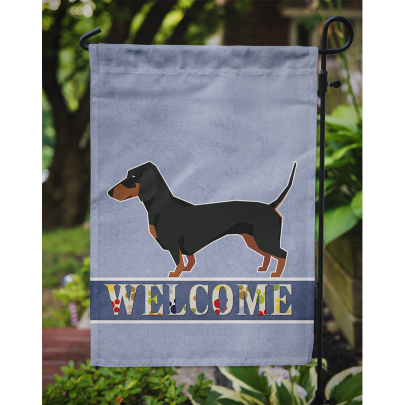 Drapeau impérial Shih Tzu Welcome Garden taille 9EC59815D20042D399EE9FCE8498D299, Teckel