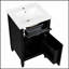 Meuble-lavabo autoportant avec lavabo, pieds en bois massif, tablette réglable, tiroir inclinable, boutons de qualité supérieure, idéal pour les petits espaces et la vie moderne-1717072493