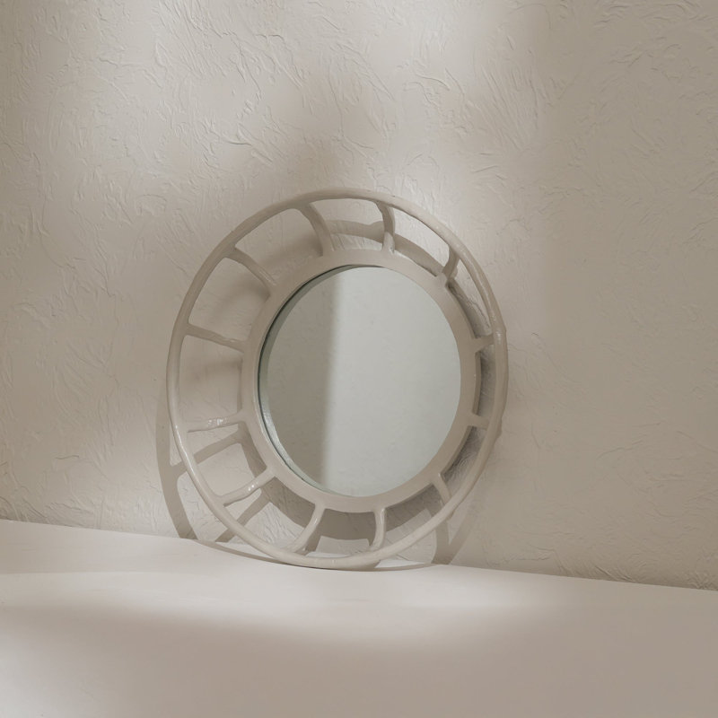 Aluminium Round Mirror