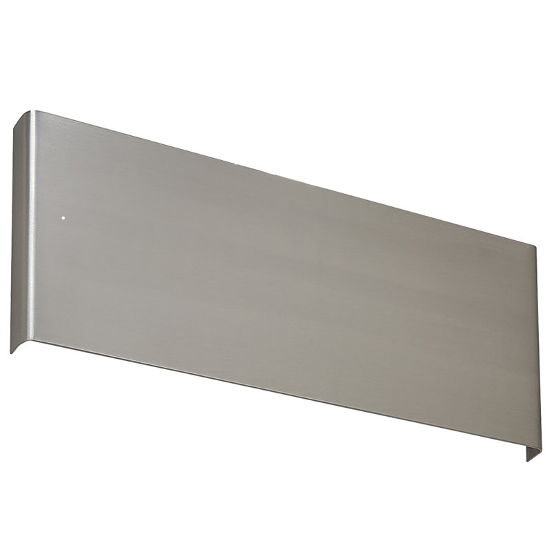 LED Flush Mounted Sconce, Brush Nickel