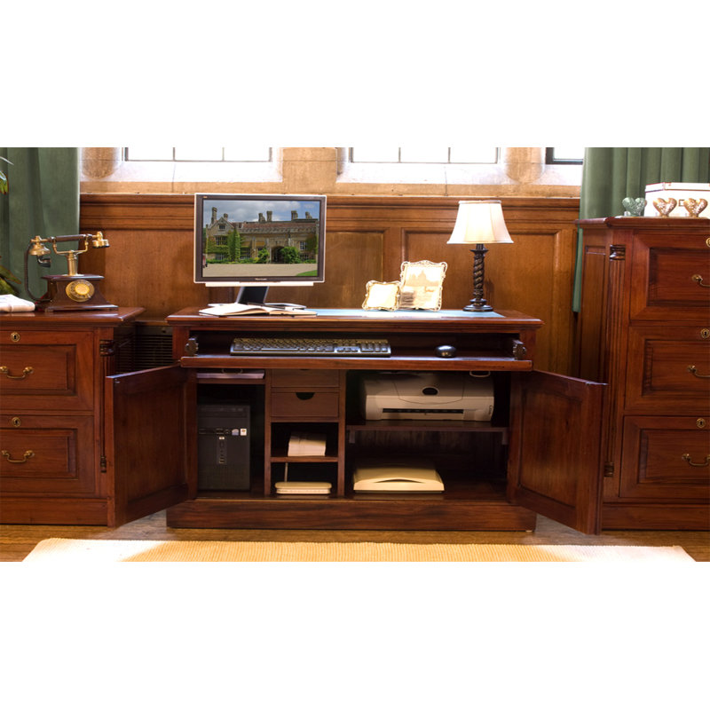 La Roque Solid Wood Executive Desk