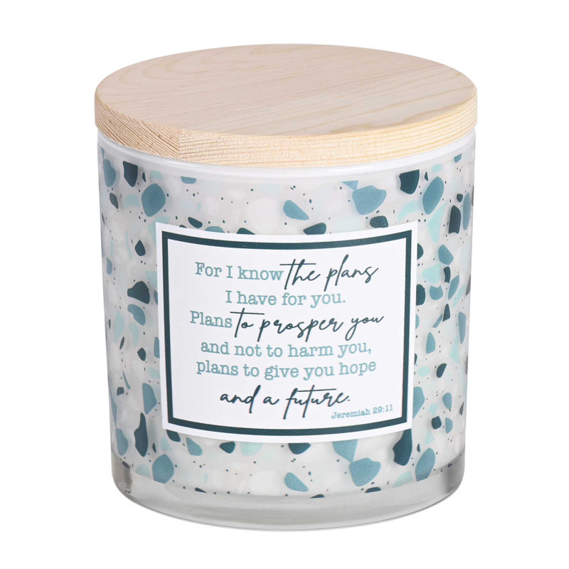 Bougie de soja I Know The plans I Have 13 oz