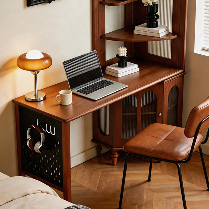Walnut Rectangular Solid Wood desk