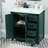 Slayton 32'' Single Bathroom Vanity with Engineered Marble Top-601534709
