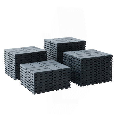 Carreaux de terrasse en plastique emboîtables