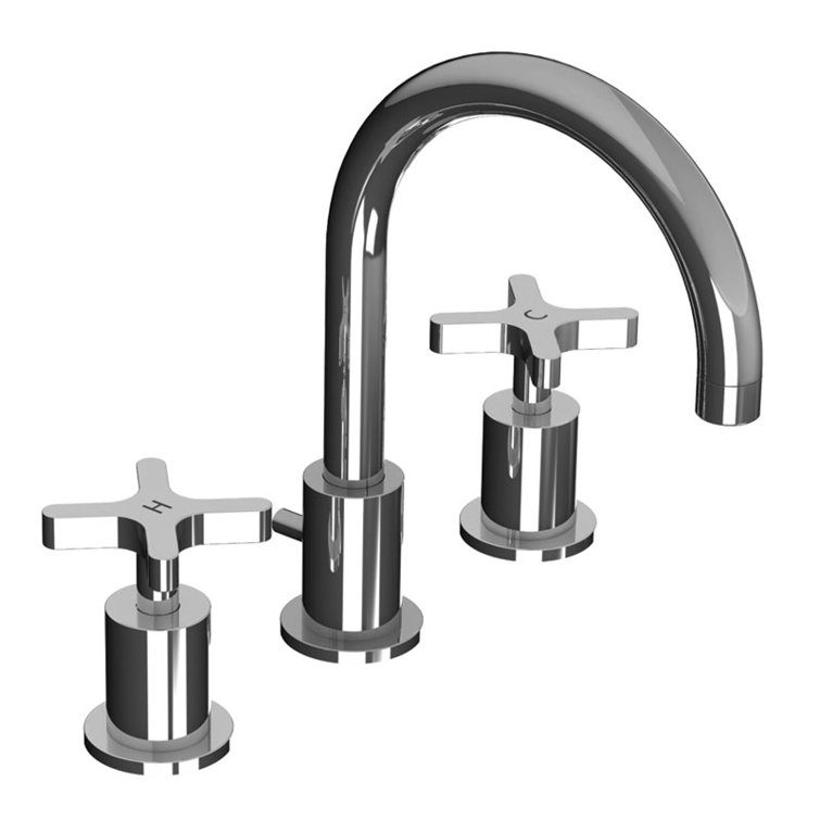 Kafka Widespread Bathroom Faucet with Pop-Up Waste