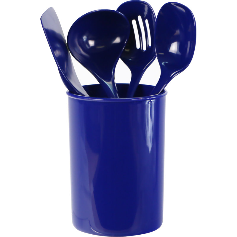 Ensemble d’ustensiles 5 pièces, Indigo