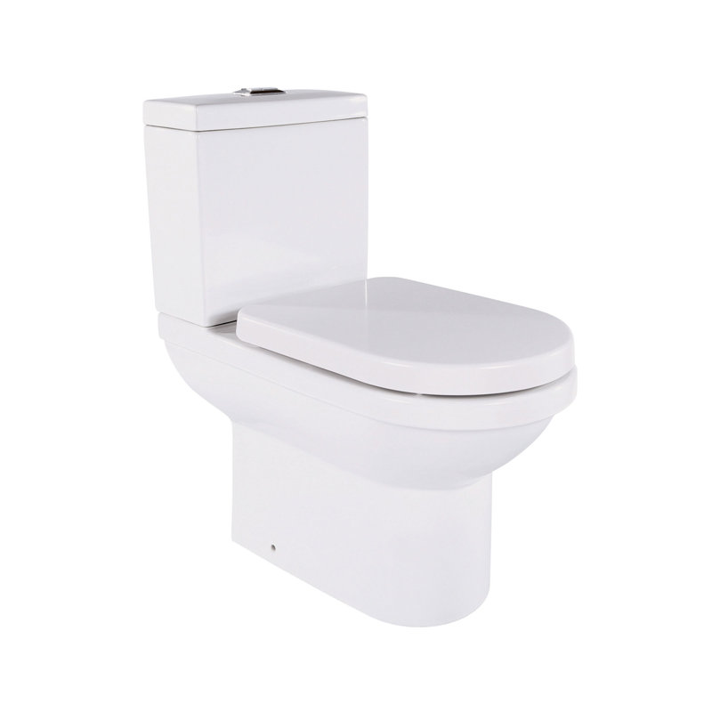 White Stone LPF Round Floor Mounted Kit (Seat Included)